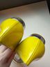 Bettye Muller Yellow White Flats Size EU 38 1/2 - photo 7