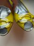 Bettye Muller Yellow White Flats Size EU 38 1/2 - photo 6