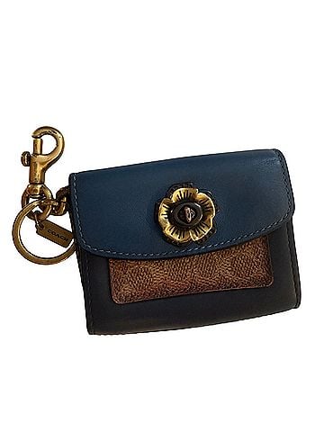 Coach Mini Parker Leather Coin Purse (view 1)