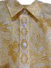 Orvis 100% Cotton Floral Yellow Button-Down Shirt Size 14 - photo 4