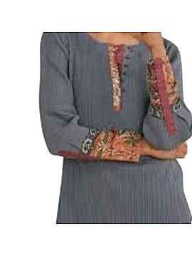 Soft Surroundings Long Sleeve Button-Down Shirt (view 1)