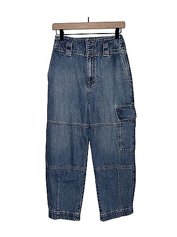 ética Juni Relaxed Fit Cargo Jeans (view 1)
