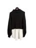 ELOQUII 100% Acrylic Black White Casual Sweaters Size 22 - photo 1