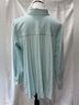 Tuckernuck 100% Polyester 100% Cotton Blue Long Sleeve Blouse Size L - photo 7