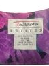 Talbots 100% Polyester Floral Pink Purple Casual Dress Size 14 - photo 6