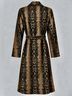 Shinestar Snake Print Black Brown Tan Denim Jacket Size XL - photo 4
