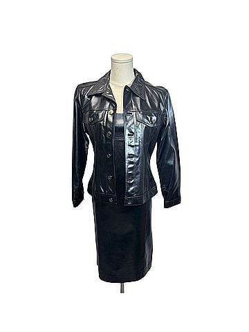 Ralph by Ralph Lauren Leather Dress and  Leather Jacket (view 2)