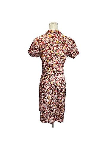Ralph Lauren Collection Vintage Union Made USA 100% Linen Button Front Casual Dress (view 2)