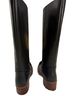 FRYE 100% Leather Black Boots Size 7 1/2 - photo 2