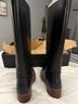 FRYE 100% Leather Black Boots Size 7 1/2 - photo 7