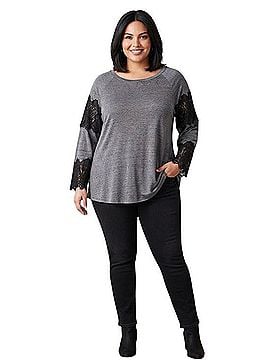 Lane Bryant Long Sleeve T-Shirt (view 1)