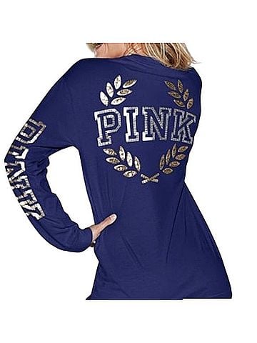 Victoria's Secret Campus Tee Long Sleeve T-Shirt (view 1)