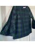 Vineyard Vines 98% Polyester 2% Silk 100% Polyester Plaid Blue Green 3/4 Sleeve Blouse Size 6 - photo 4