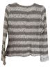 Ryu Gray &amp; White Striped Crochet-Trim Cardigan Cardigan - photo 2