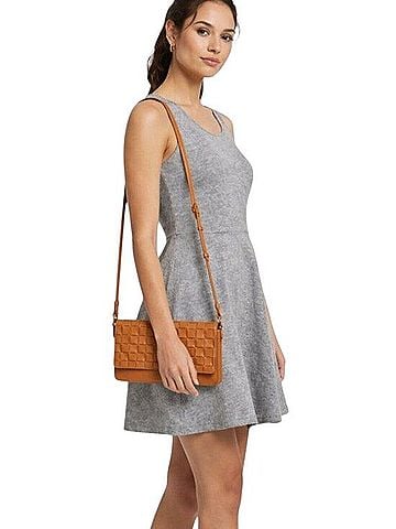 Vince Camuto Corah Leather Crossbody Bag (view 2)