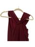 Edikted Burgundy Cocktail Dress Size XS - photo 4