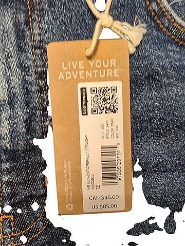 Eddie Bauer Authentic High Rise Straight Jeans (view 2)