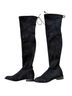 Stuart Weitzman 100% Suede Black Boots Size 6 1/2 - photo 1