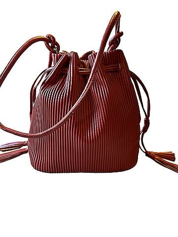 Marla Wynne Leather Bucket Bag (view 2)