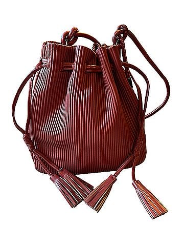 Marla Wynne Leather Bucket Bag (view 1)