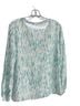 Boden Floral Multi Color Long Sleeve Blouse Size 8 - photo 2