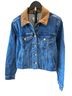 Kut from the Kloth Blue Brown Denim Jacket Size L - photo 1