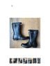 Hunter 100% Rubber Black Rain Boots Size 8 - photo 8