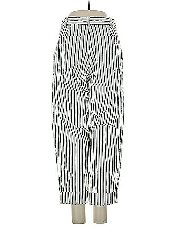 Madewell Madewell Tapered Pants in Stripe (view 2)