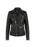 Nili Lotan Black Leather Jacket Size S - photo 5