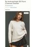 Anthropologie Floral White Pullover Sweater Size M - photo 6