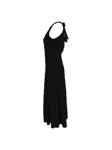 Dries Van Noten Dries Van Noten Halter Dress in Black Polyester (view 2)