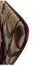 Coach Print Brown Purple Pink Leather Wristlet One size - photo 8