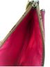 Coach Print Brown Purple Pink Leather Wristlet One size - photo 5