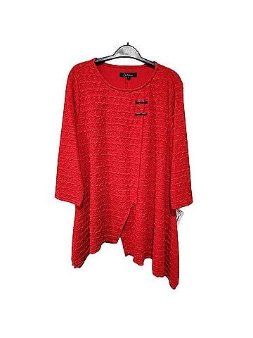 Calessa Tunic Blouse 3/4 Sleeve Blouse (view 1)