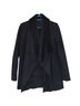 The Kooples 100% Polyester 100% Modacrylic Solid Black Coat Size XS - photo 1