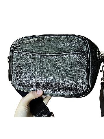 Coach Dempsey pebble leather camera bag Leather Crossbody Bag (view 2)