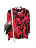 Calessa Print Multi Color Blouse Size 1X - photo 8
