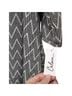 Calessa Print Black Blouse Size L - photo 4