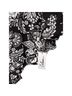 Calessa 100% Polyester Floral Black White Blouse Size XL - photo 4