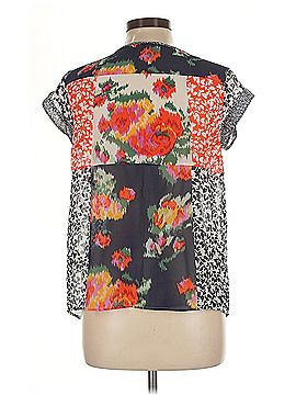 Joie Joie Short Sleeve Silk Top (view 2)