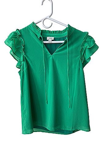 J.Crew Short Sleeve Blouse (view 1)