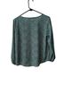 West Kei 100% Polyester Print Green Blouse Size XS - photo 2