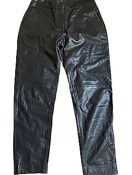 Rag & Bone Sarah High Rise Leather Pants (view 1)