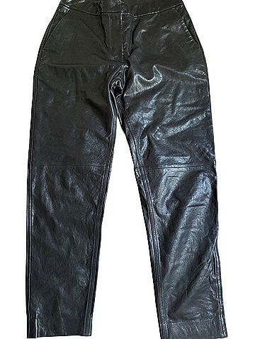 Rag & Bone Sarah High Rise Leather Pants (view 1)