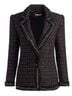 Alice + Olivia Shan Oversized Chain Fringe Blazer - photo 1