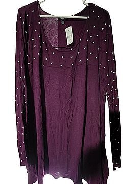 Lane Bryant Long Sleeve Blouse (view 1)