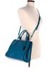 Coach 100% Leather Blue Teal Gold Leather Tote One size - photo 1