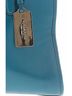 Coach 100% Leather Blue Teal Gold Leather Tote One size - photo 6
