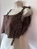 Akira Brown Button-Down Shirt Size L - photo 8