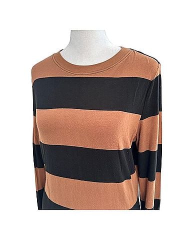 Alice + Olivia Henley Pullover Long Sleeve T-Shirt (view 2)